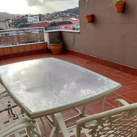 Designer Penthouse With Terrace Apartmán Vilagarcia de Arousa